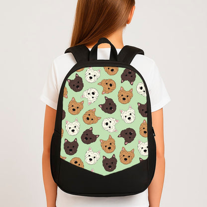 Border Terrier Pattern Backpack