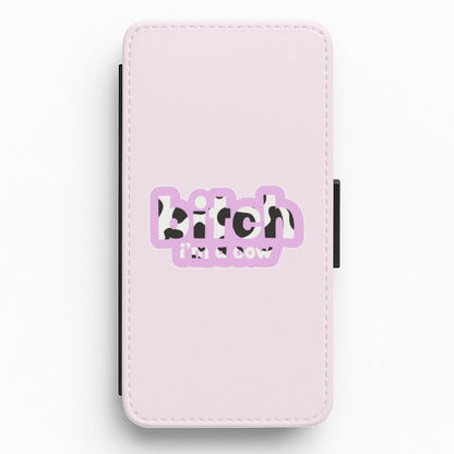 Bitch I'm A Cow - Doja Cat Flip / Wallet Phone Case