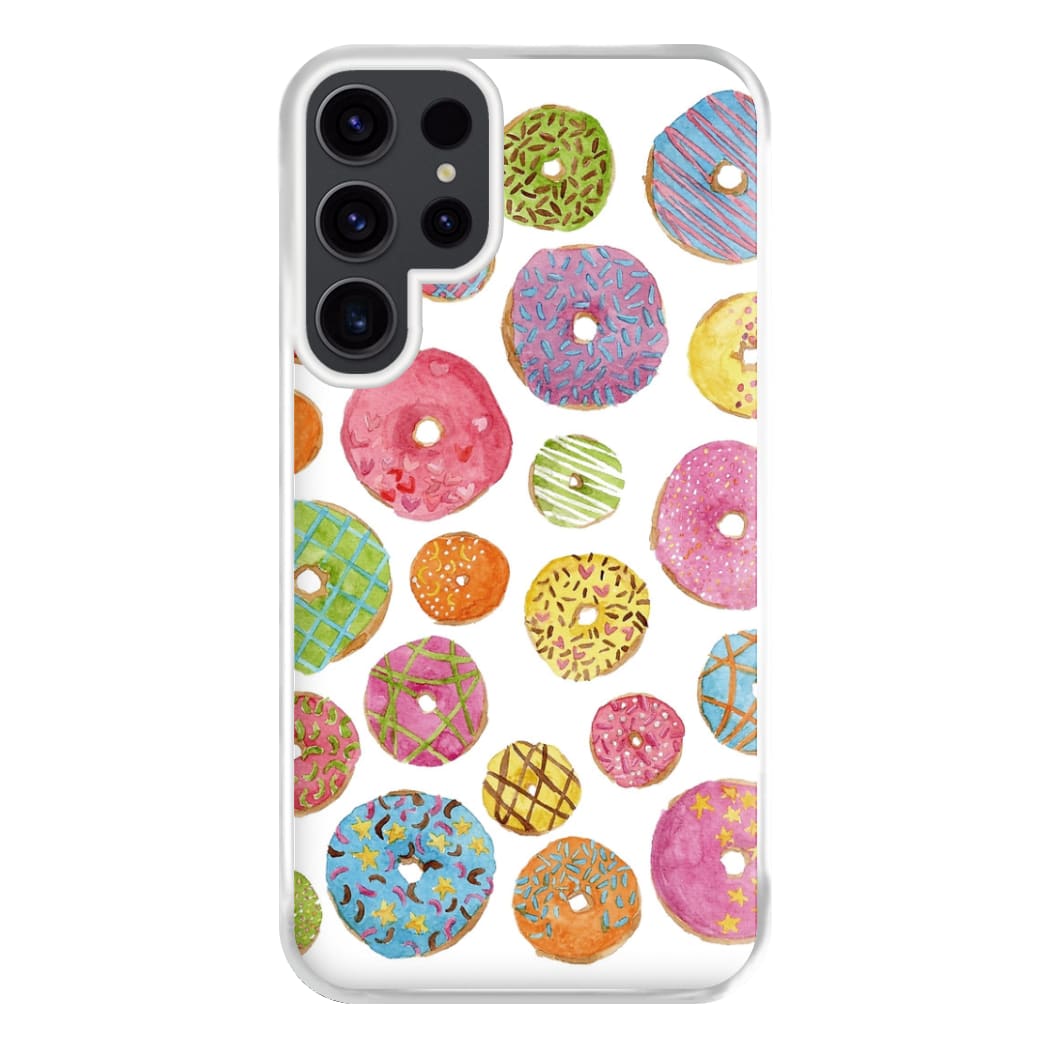 Dougnut Pattern Phone Case for Galaxy S23 Ultra