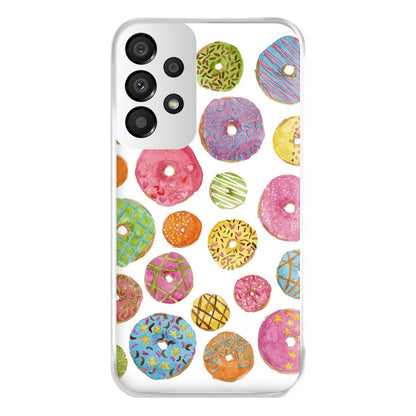 Dougnut Pattern Phone Case for Galaxy A33