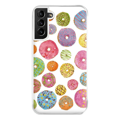 Dougnut Pattern Phone Case for Galaxy S21 Plus