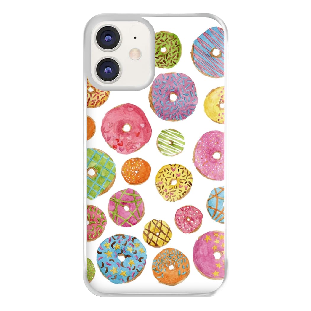 Dougnut Pattern Phone Case for iPhone 12 / 12 Pro