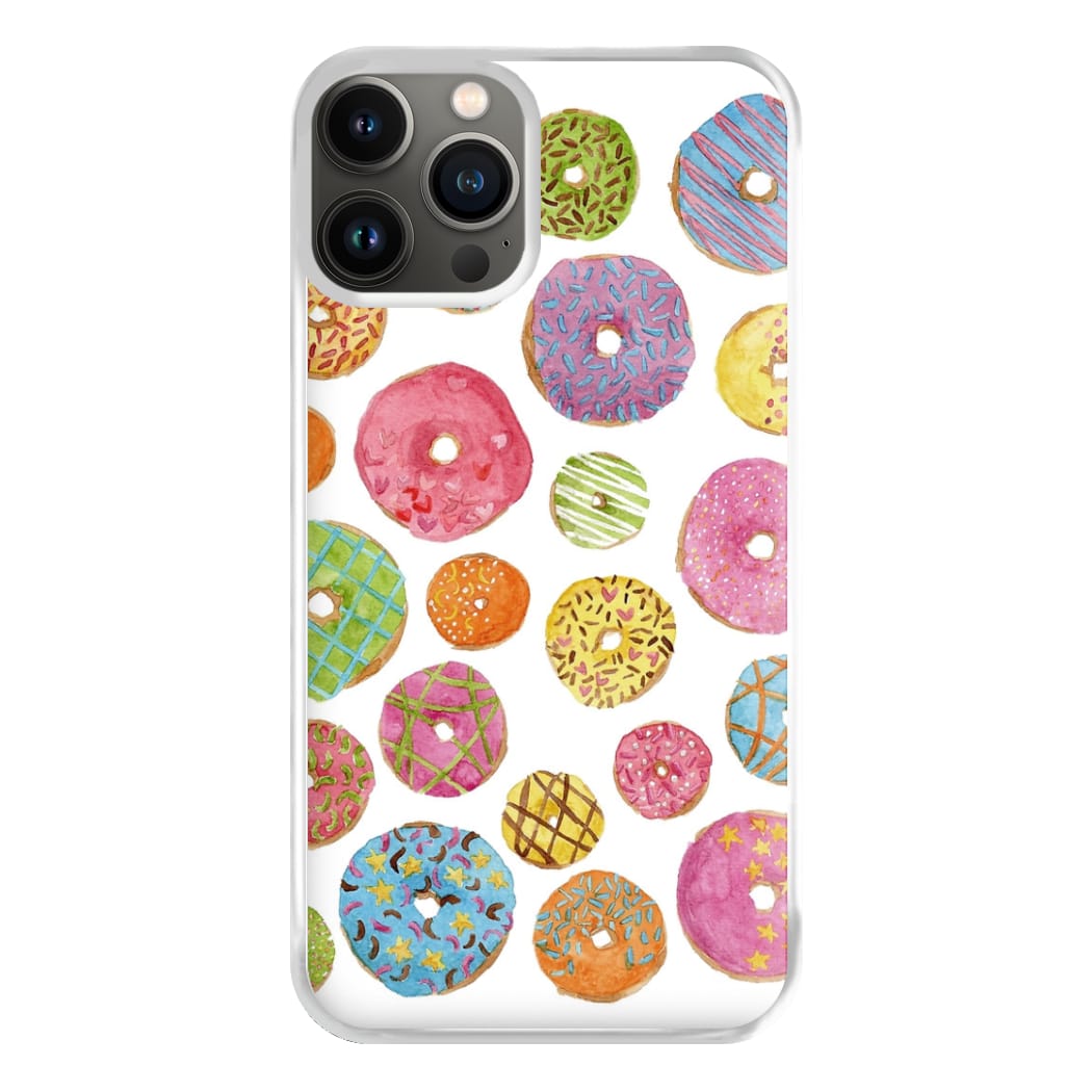 Dougnut Pattern Phone Case for iPhone 13 Pro Max