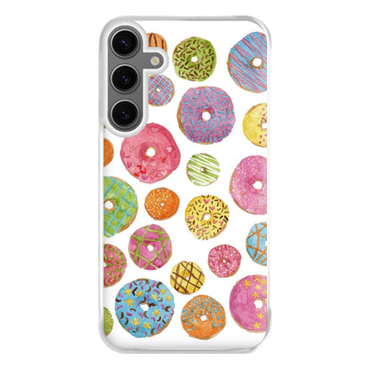 Dougnut Pattern Phone Case for Galaxy S24FE