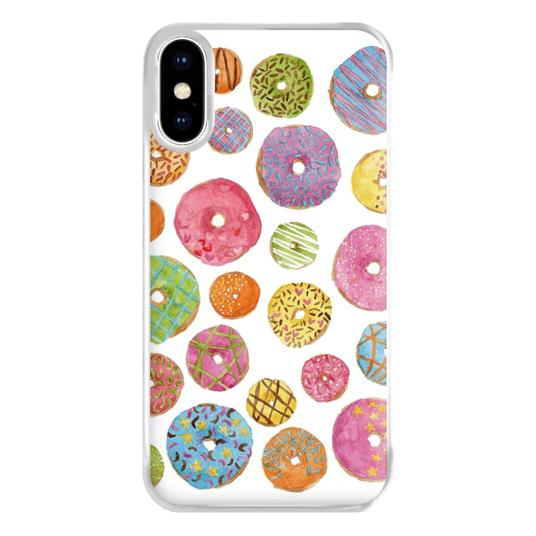 Dougnut Pattern Phone Case for iPhone XS Max