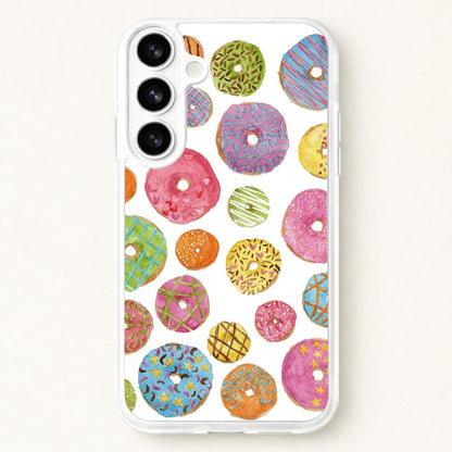 Dougnut Pattern Phone Case for Galaxy S26 Plus