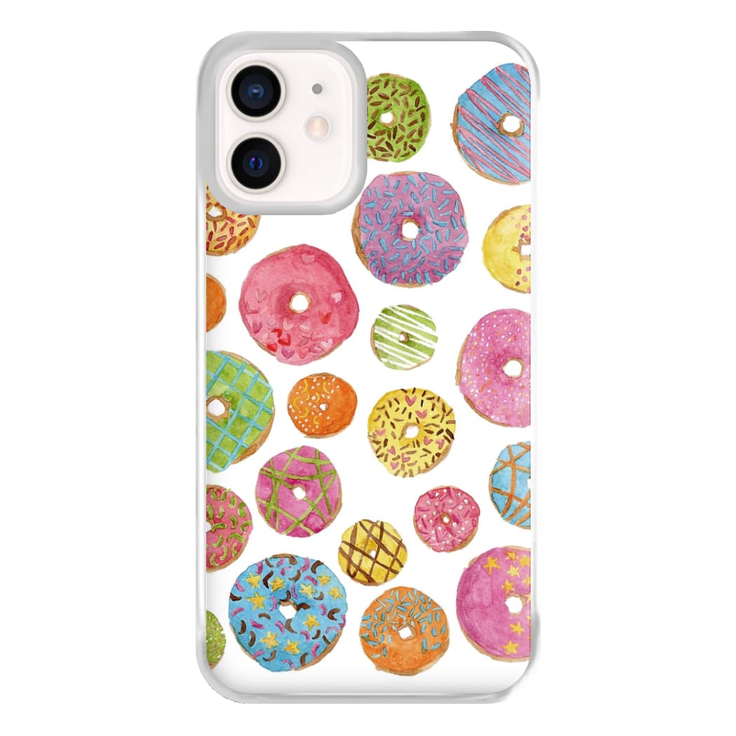 Dougnut Pattern Phone Case for iPhone 13 Mini