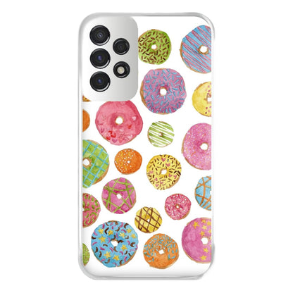 Dougnut Pattern Phone Case for Galaxy A53