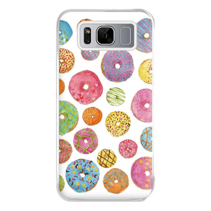 Dougnut Pattern Phone Case for Galaxy S8 Plus