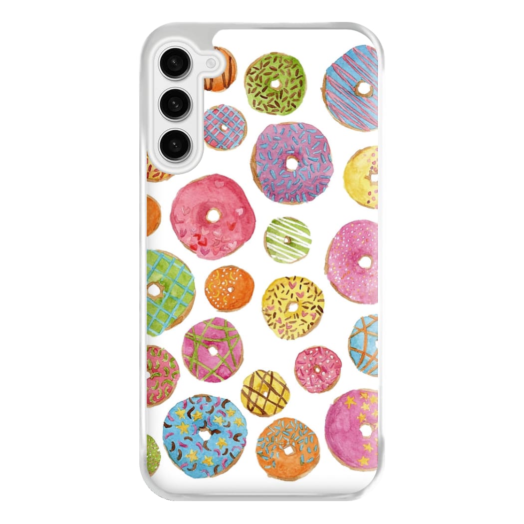 Dougnut Pattern Phone Case for Galaxy S23FE