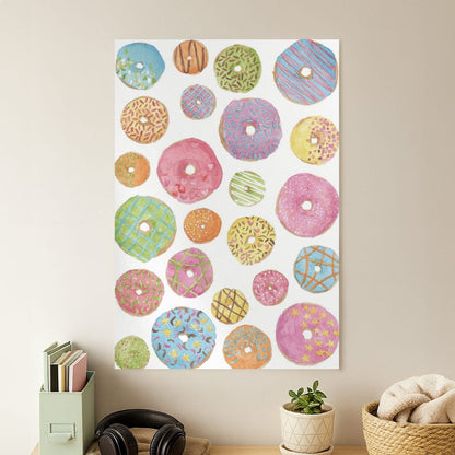 Dougnut Pattern Poster