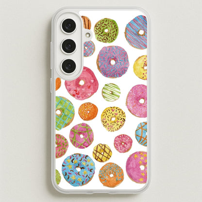 Dougnut Pattern Phone Case for Galaxy S25FE