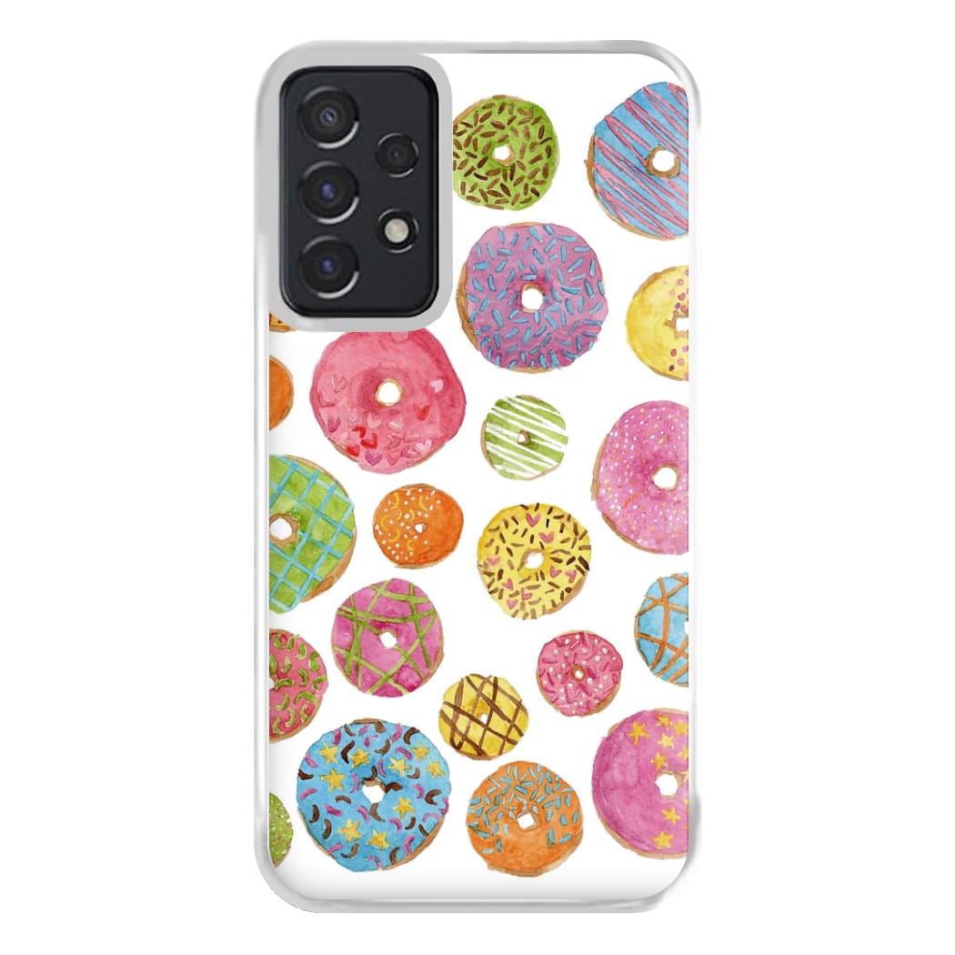 Dougnut Pattern Phone Case for Galaxy A52 / A52s