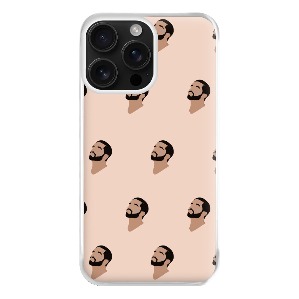 Drake Face Pattern Phone Case