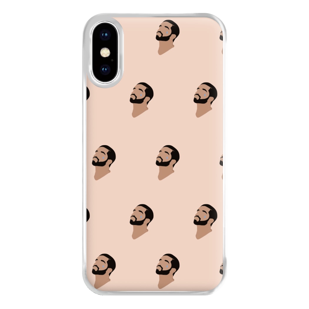 Drake Face Pattern Phone Case for iPhone XS Max