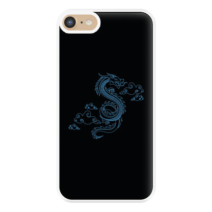 Blue - Dragon Patterns Phone Case for iPhone 6 / 7 / 8 / SE