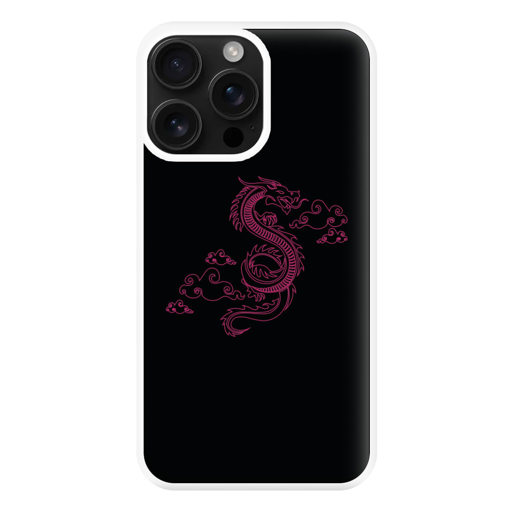 Pink - Dragon Patterns Phone Case