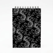 Black And White Dragon Pattern Notebook 2