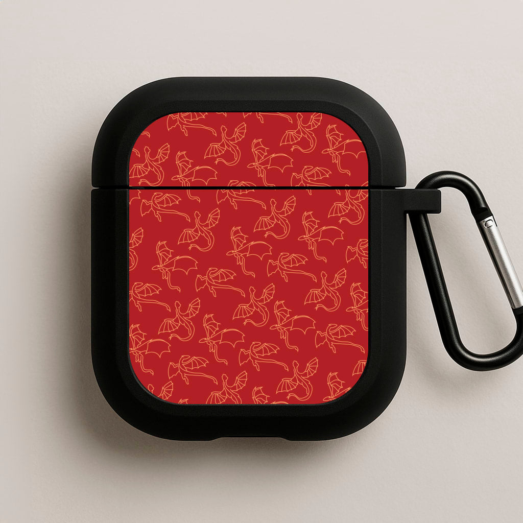 Flying Dragons - Dragon Patterns AirPods Case