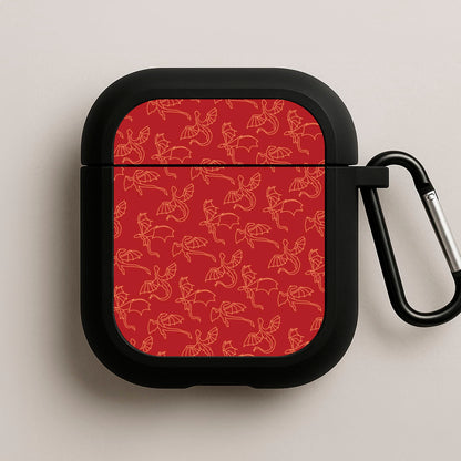 Flying Dragons - Dragon Patterns AirPods Case