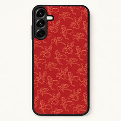 Flying Dragons - Dragon Patterns Phone Case for Galaxy A37