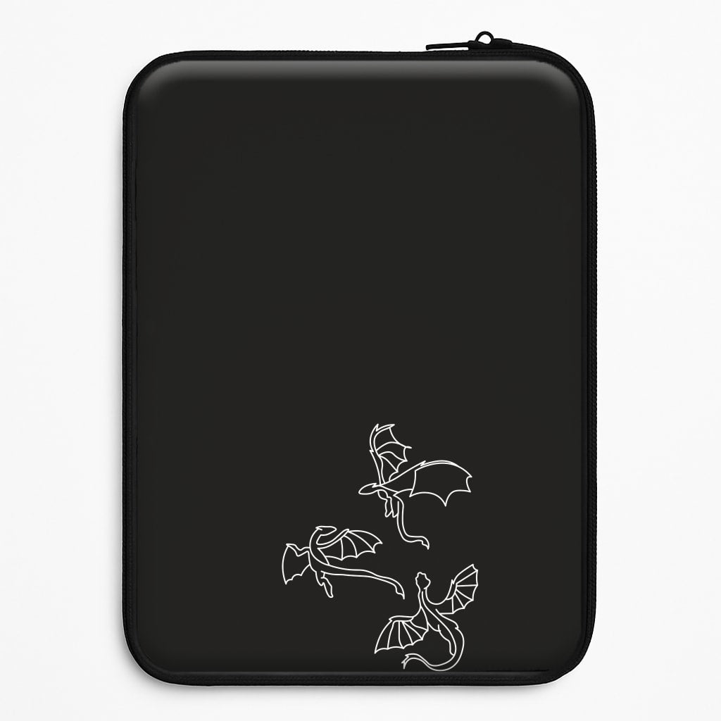 Three Dragons - Dragon Patterns Laptop Sleeve