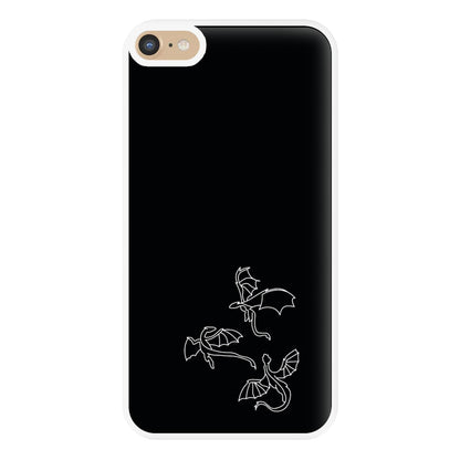 Three Dragons - Dragon Patterns Phone Case for iPhone 6 Plus / 7 Plus / 8 Plus