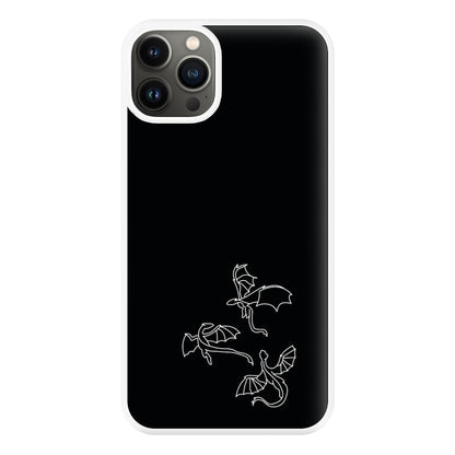 Three Dragons - Dragon Patterns Phone Case for iPhone 13