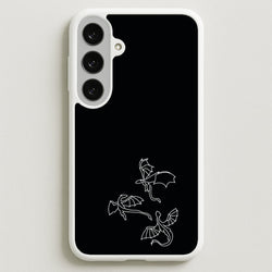 Three Dragons - Dragon Patterns Phone Case for Galaxy S25FE