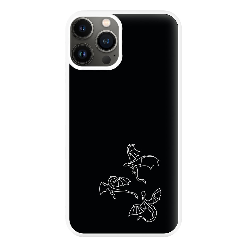 Three Dragons - Dragon Patterns Phone Case for iPhone 11 Pro Max