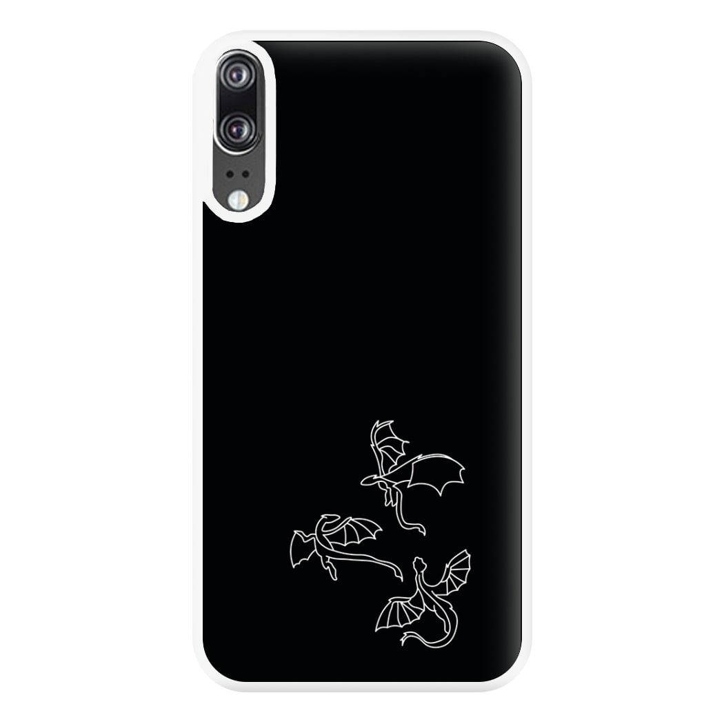 Three Dragons - Dragon Patterns Phone Case for Huawei P20