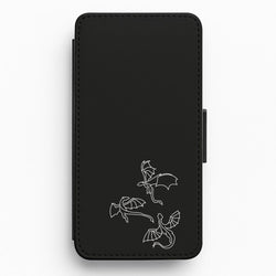 Three Dragons - Dragon Patterns Flip / Wallet Phone Case