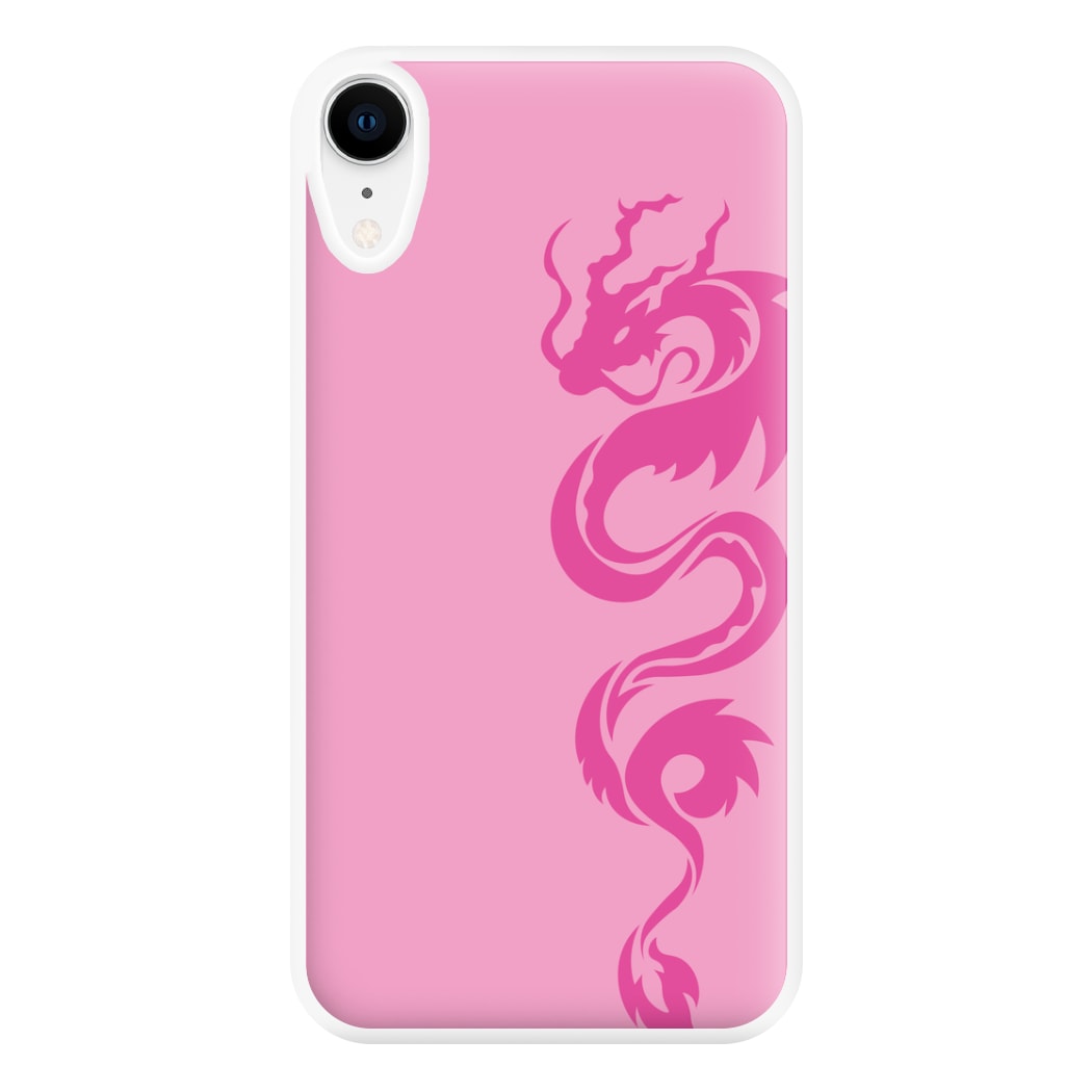 Pink Side Dragon  Phone Case for iPhone XR