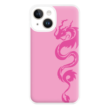 Pink Side Dragon  Phone Case for iPhone 14