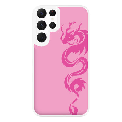 Pink Side Dragon  Phone Case for Galaxy S22 Ultra