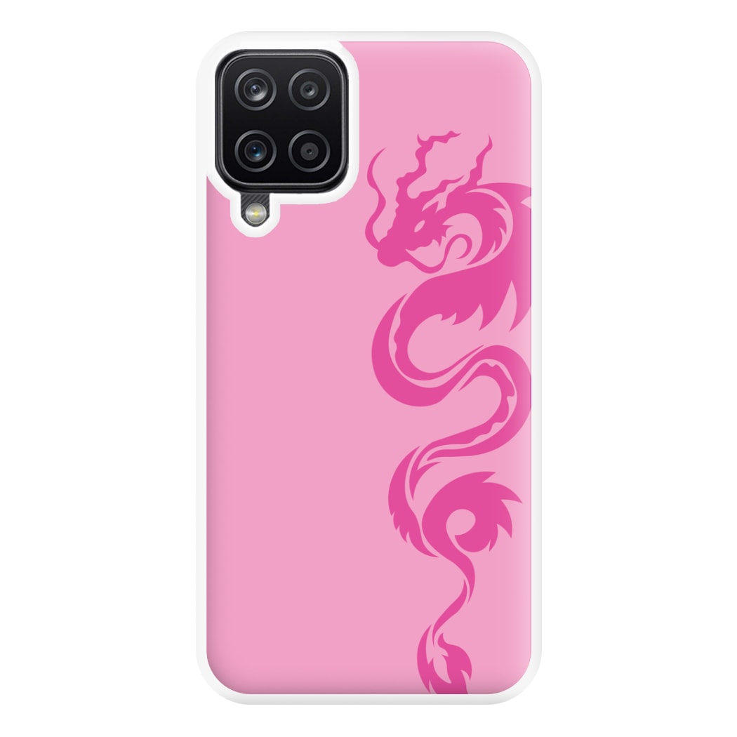 Pink Side Dragon  Phone Case for Galaxy A12