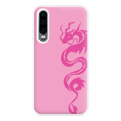 Pink Side Dragon  Phone Case for Huawei P30