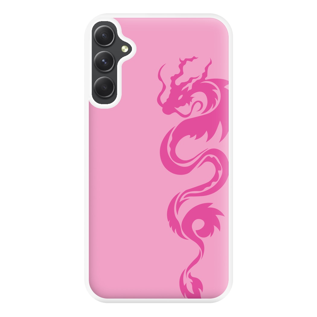 Pink Side Dragon  Phone Case for Galaxy A34