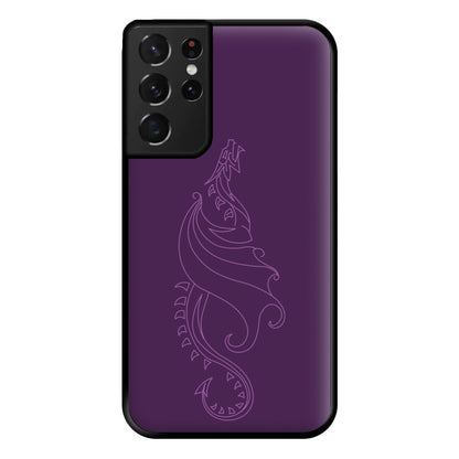 Flying Dragon - Dragon Patterns Phone Case for Galaxy S21 Ultra