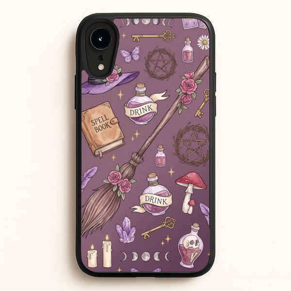 Dusty Violet Witchcraft Phone Case - iPhone XR / Standard