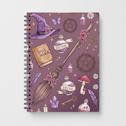 Dusty Violet Witchcraft Notebook 1