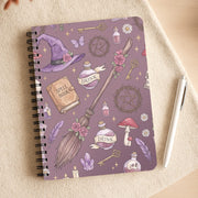 Dusty Violet Witchcraft Notebook 3