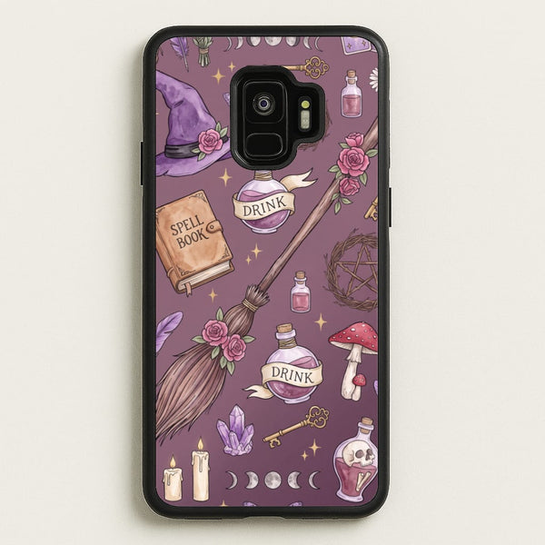Dusty Violet Witchcraft Phone Case - Galaxy S9 / Standard