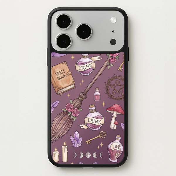 Dusty Violet Witchcraft Phone Case - iPhone 17 Pro Max / Standard