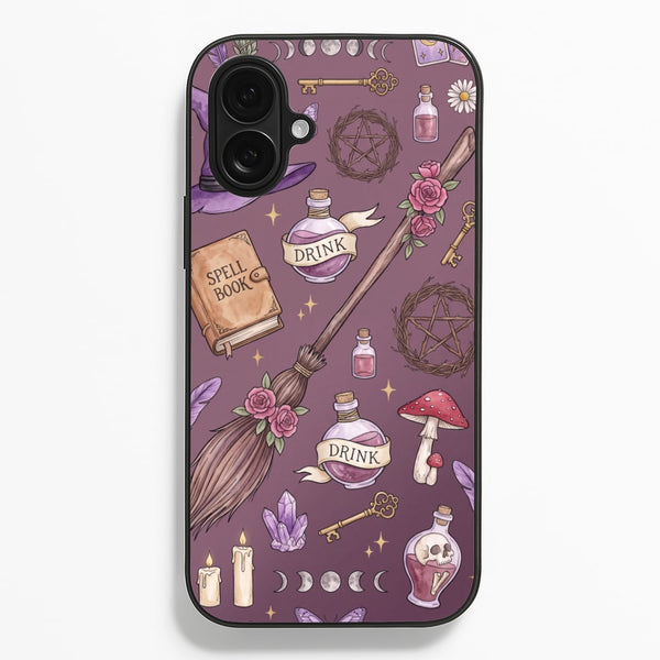 Dusty Violet Witchcraft Phone Case - iPhone 16 Plus / Standard