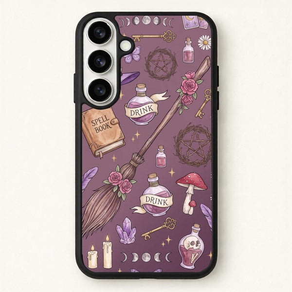 Dusty Violet Witchcraft Phone Case - Galaxy S26 / Standard