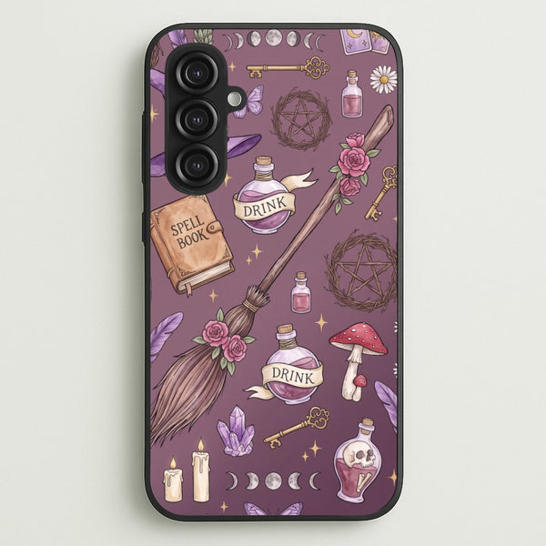 Dusty Violet Witchcraft Phone Case - Galaxy S23FE / Standard