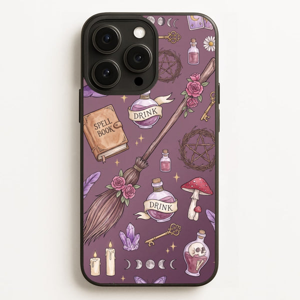 Dusty Violet Witchcraft Phone Case - iPhone 12 Pro Max / Standard