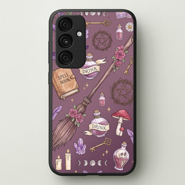 Dusty Violet Witchcraft Phone Case - Galaxy A35 / Standard