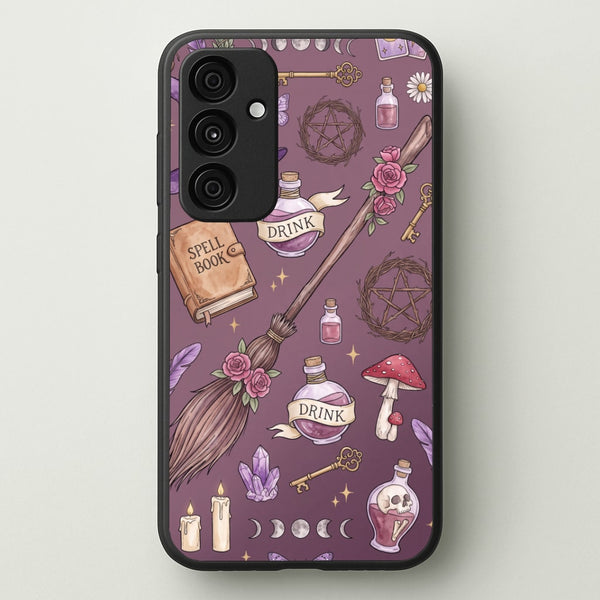 Dusty Violet Witchcraft Phone Case - Galaxy A55 / Standard